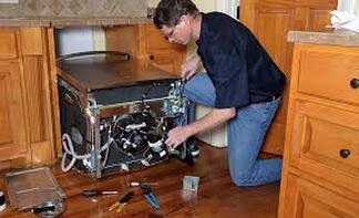 Electrician fixing appliance